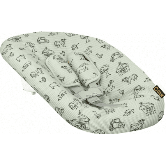 Ukje Hoes Newborn Set Kaos /Stokke  Farm Print Wafel