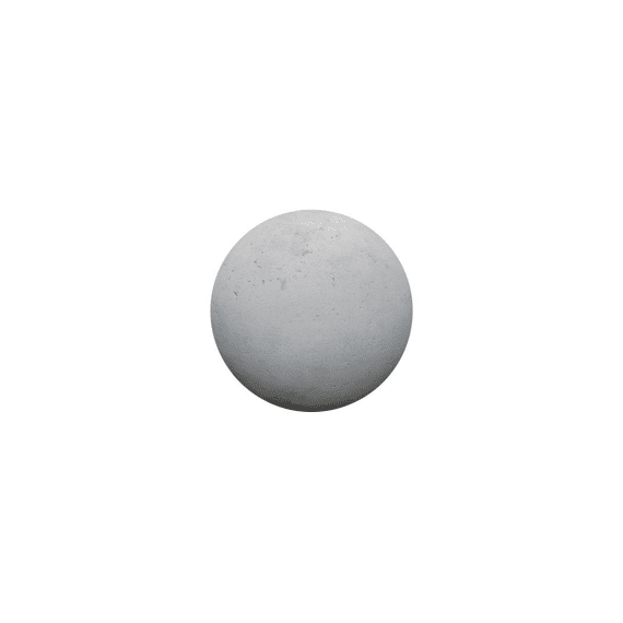 Deco Cement Bal D38cm H37cm Cw-grey