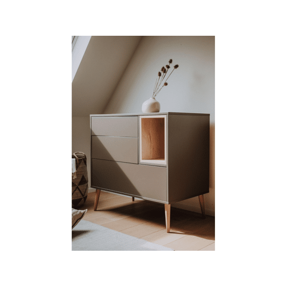 Quax Cocoon Nis voor Commode Naturel Oak