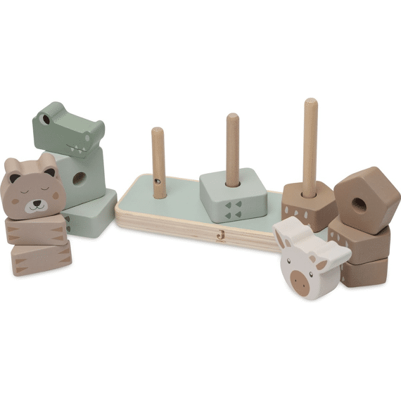 Jollein Stapeltoren Hout Jungle Jambo