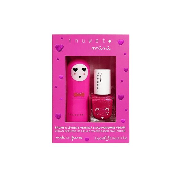 Inuwet Lippenbalsem + Nagellak Fushia