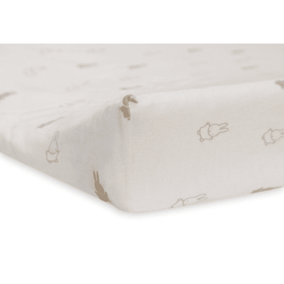 Jollein Aankleedkussenhoes 50x70 Jersey Happy Nijntje Nougat