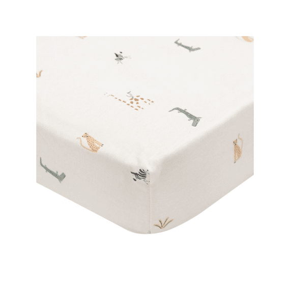 Jollein Hoeslaken 70/75x140/150 Jersey Jungle Jambo