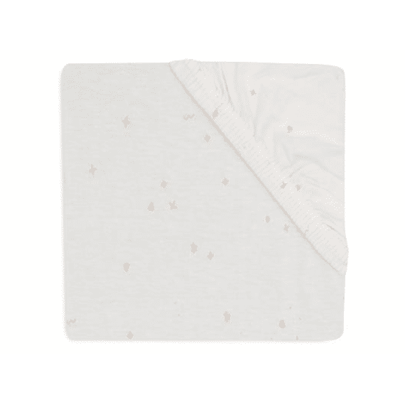 Jollein Hoeslaken 70/75x140/150 Jersey Twinkling Wild Rose