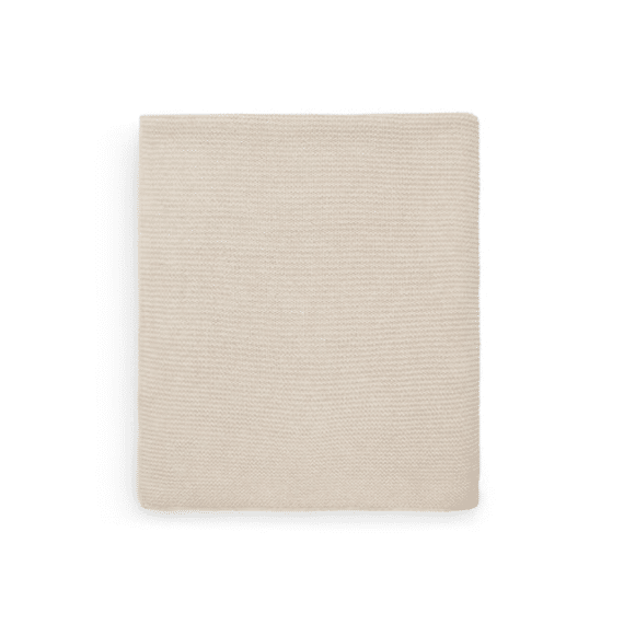 Jollein Deken Bed Gebreid 100x150 Basic Knit Nougat