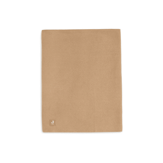 Jollein Deken Bed Gebreid 100x150 Basic Knit Biscuit
