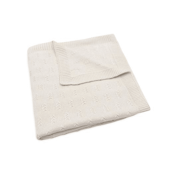 Jollein Deken Bed Gebreid 100x150 Grain Knit Oatmeal