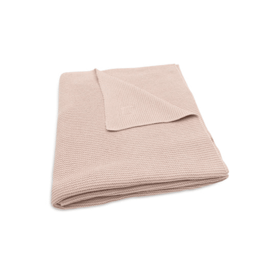 Jollein Deken Bed Gebreid 100x150 Basic Knit Wild Rose