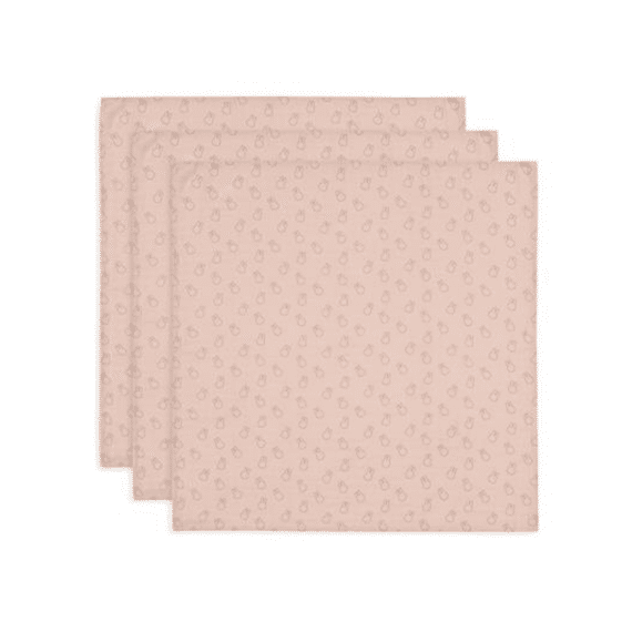 Jollein Tetradoeken 70x70 3-Pack Nijntje Wild Rose