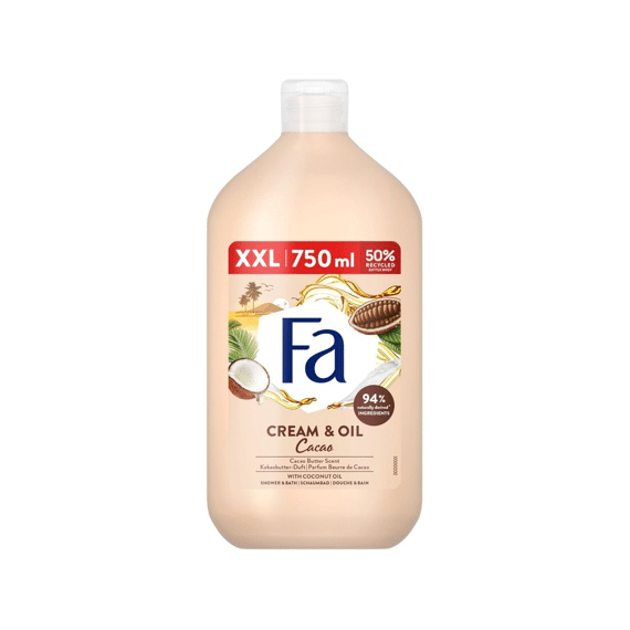 Fa Douchegel Cacaoboter Met Kokosolie 750ml
