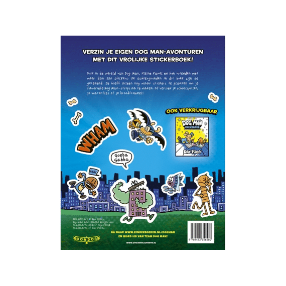 Dav Pilkey - Dog Man Stickerboek