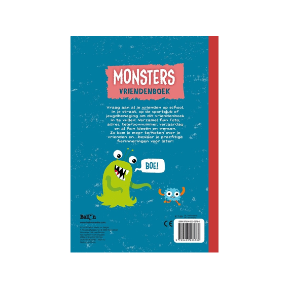 Vriendenboek Monsters