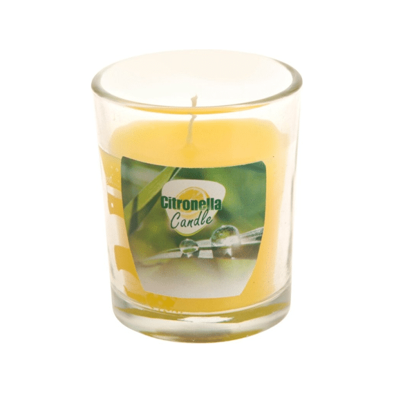 Kaars Glazen Potje Citronella 5x6,2cm