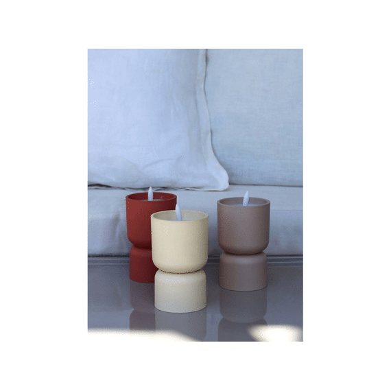 Led Kaars 8x13cm Assortiment