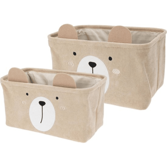 Mandenset Dier Rechthoekig 2st Assortiment