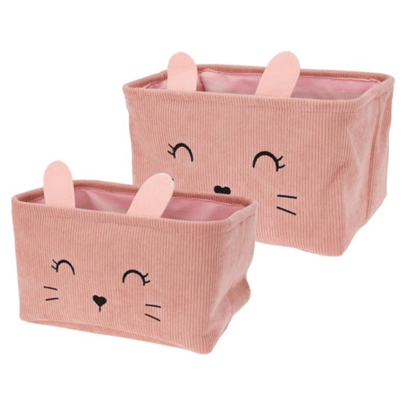 Mandenset Dier Rechthoekig 2st Assortiment