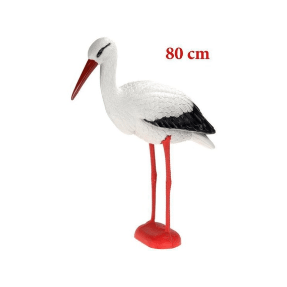 Ooievaar Pvc 66x25x78cm