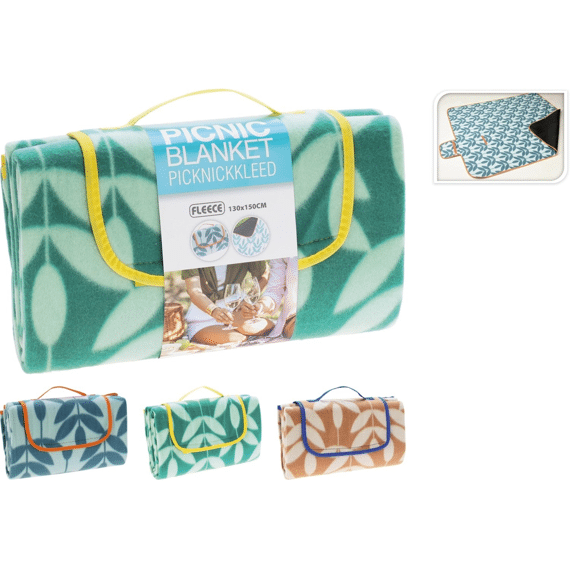 Picknickdeken 130x150cm Assortiment Prijs Per Stuk