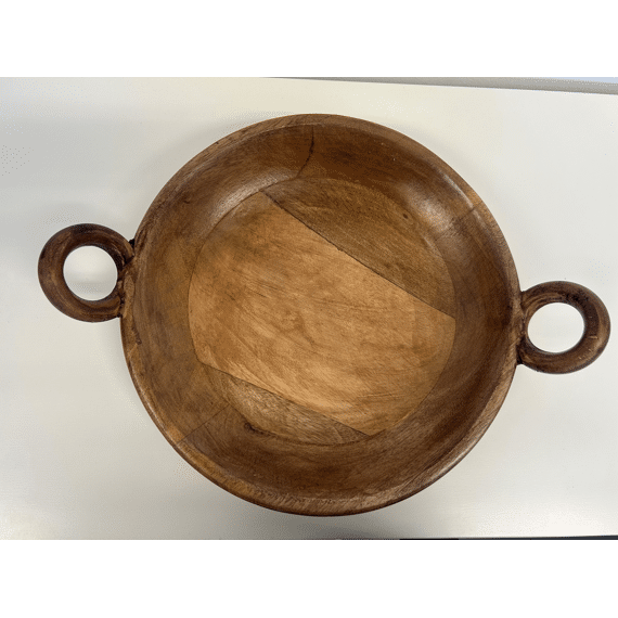 Schaal Donker Mangohout 30x35cm