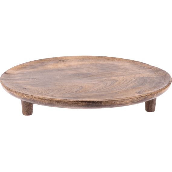 Serveerplateau Rond Mangohout 37cm