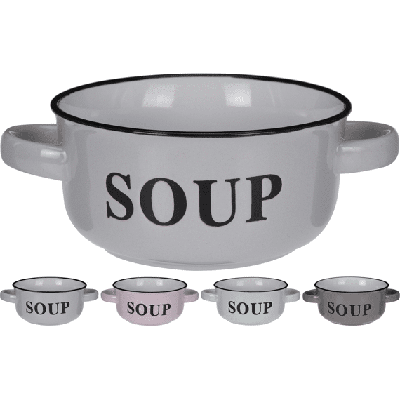Soepkom Met Handvaten Assortiment