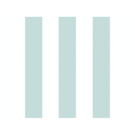 Illusion- Behangpapier Blokstreep Blauw/wit
