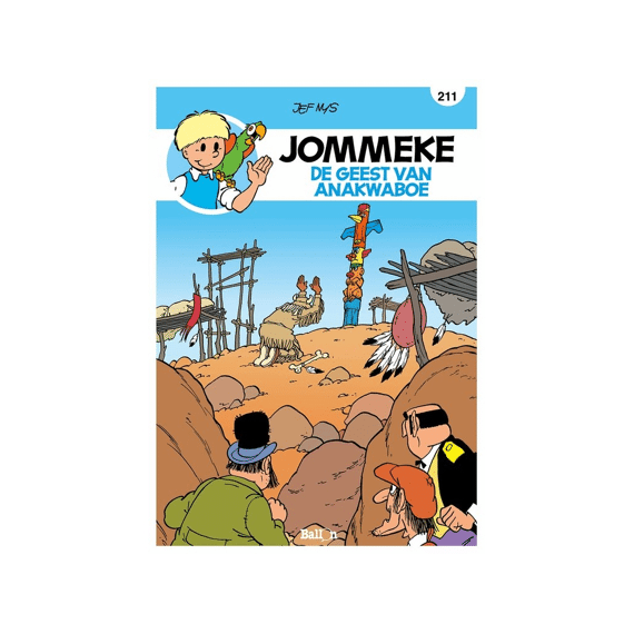 Jommeke 211 - De Geest Van Anakwaboe