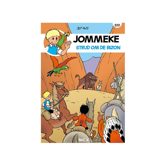 Jommeke 222 - De Strijd Om De Bizon