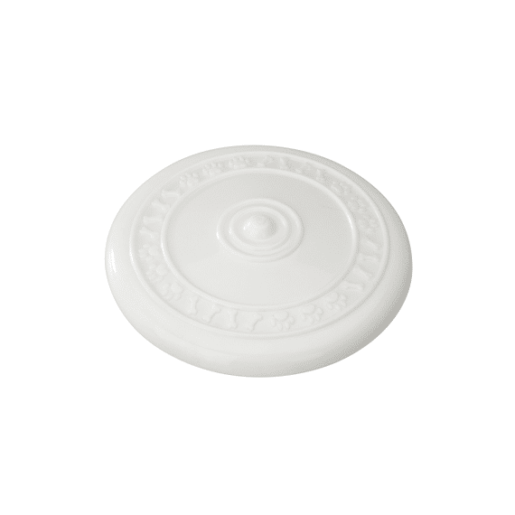 Rubber Frisbee Met Vanille Smaak 23cm Wit