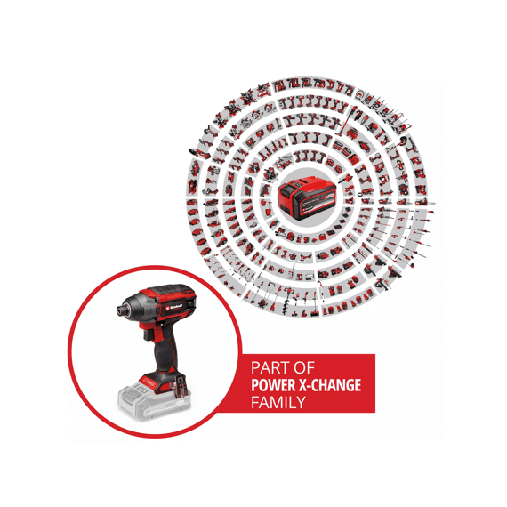 Einhell Accu Slagschroefmachine Tp-ci 18/220 Power-x-change