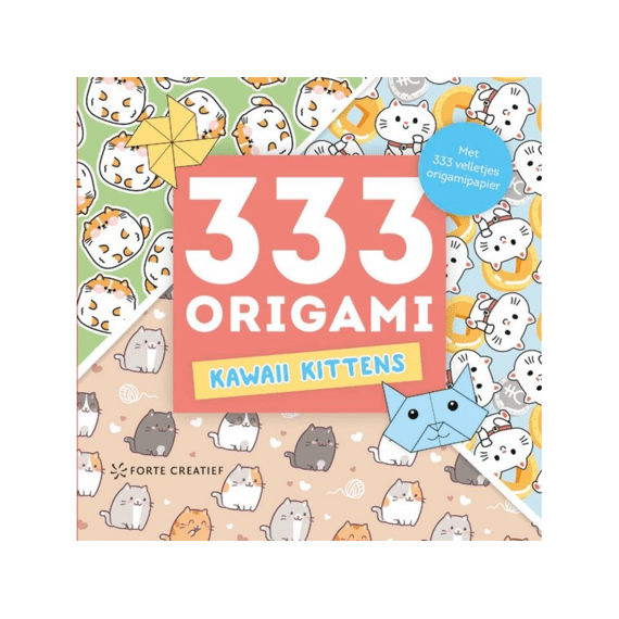 333 Origami Kawaii Kittens