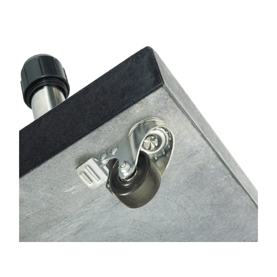 Platinum Rome Parasolvoet 60kg Zwenkwielen