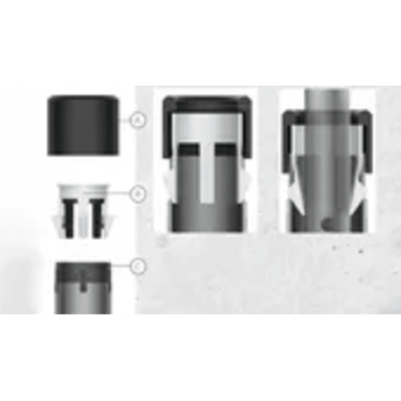 Platinum Rome Parasolvoet 60kg Zwenkwielen