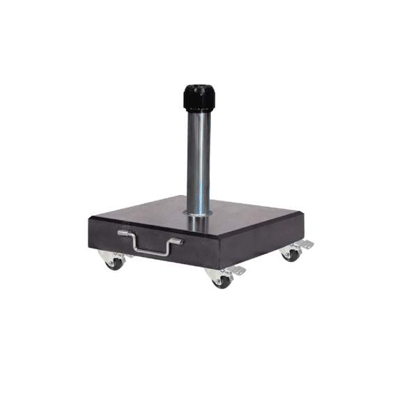 Platinum Rome Parasolvoet 60kg Zwenkwielen