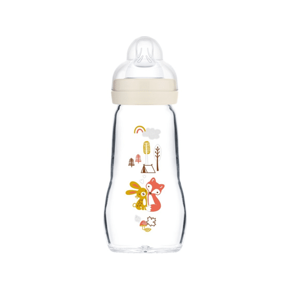 Mam Zuigfles Feel Good Glas 260ml Elements Uni
