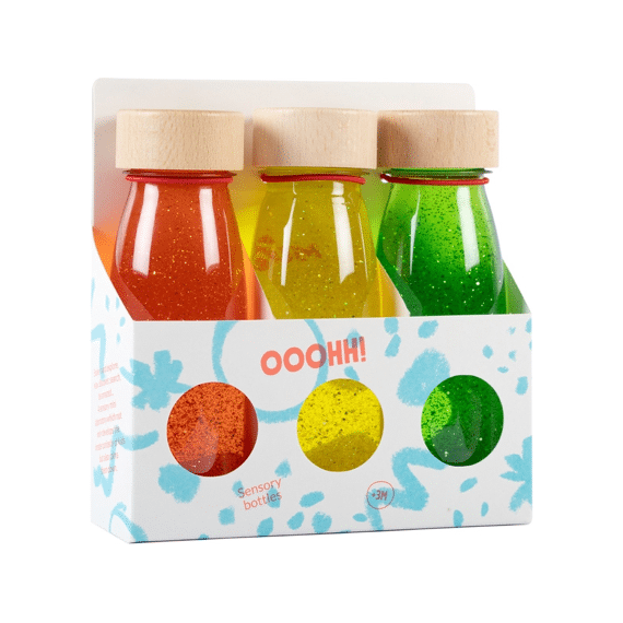 Petit Boum Sensorische Fles Set Van 3 Twilight