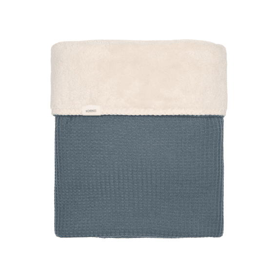 Koeka Deken Bed Teddy Malaga 100x150 Bluestone