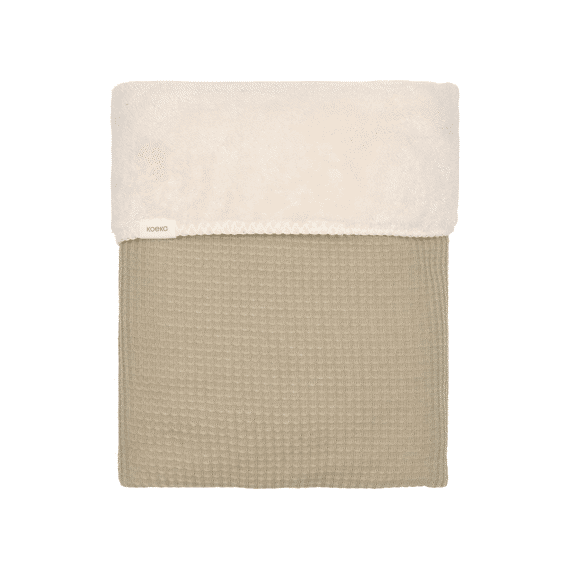 Koeka Deken Bed Teddy Malaga 100x150 Sage