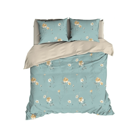 Dbo Satijn 240x200/220 Zabina Aquablue