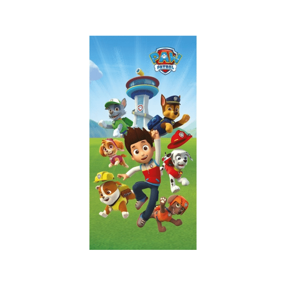 Paw Patrol Strandhanddoek 100% Polyester 70x140cm
