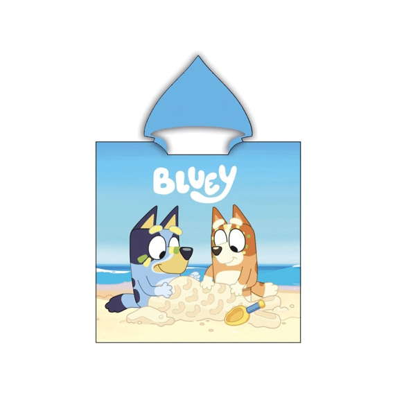 Bluey Poncho 100% Polyester 55x110cm