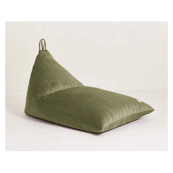 Nobodinoz Poef Beanbag Essaouira Olive Green
