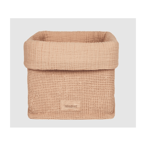 Nobodinoz Opbergmand Katoen Wabi Sabi Powder Pink