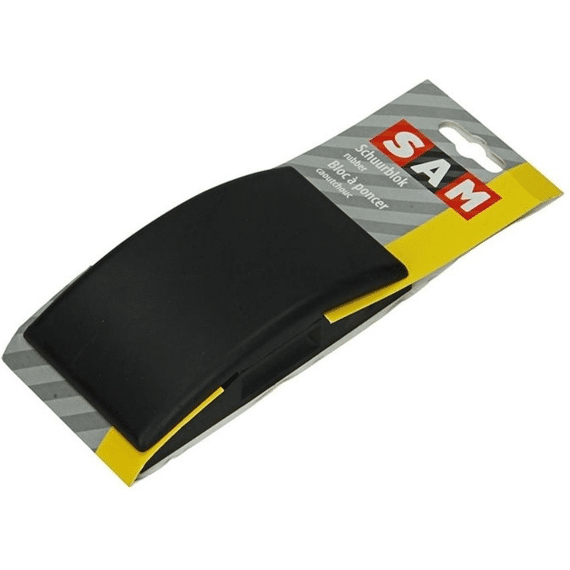 Schuurblok Rubber 128x70mm