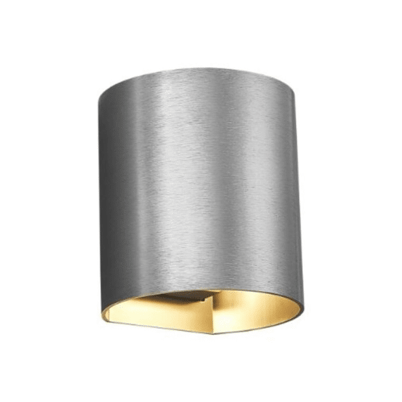 Fantasia Radu Wandlicht G9 Geborsteld Staal