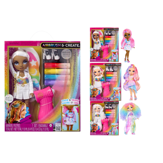 Rainbow High Air Brush & Create Fashion Pop Assortiment Prijs Per Stuk