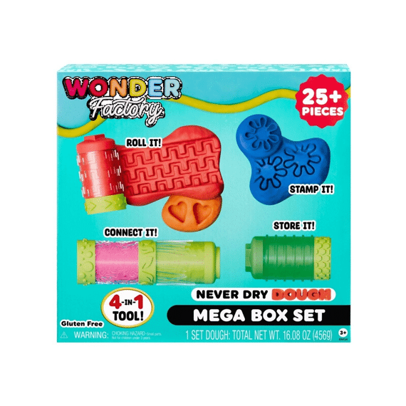 Wonder Factory Never Dry Dough Mega Box Set
