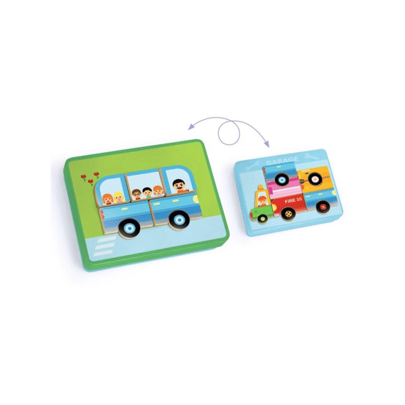 Djeco Educatief Spel Inzebox Voertuigen