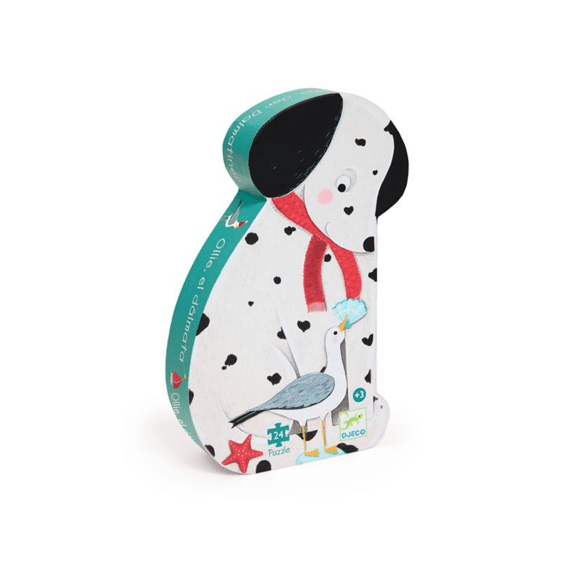 Djeco Puzzel 24st Silhouette Ollie