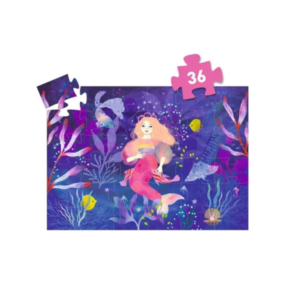 Djeco Puzzel 36st Silhouette Ella